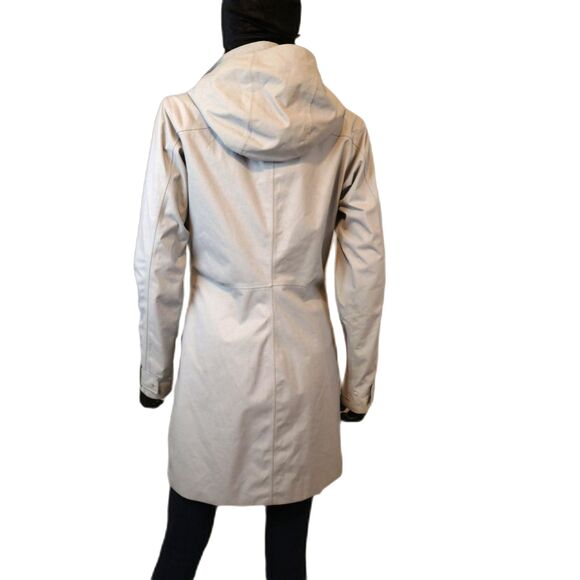 Patagonia Women's H2NO Off White Outdoors Waterproof Rain Coat (XS) - Picture 4 of 13